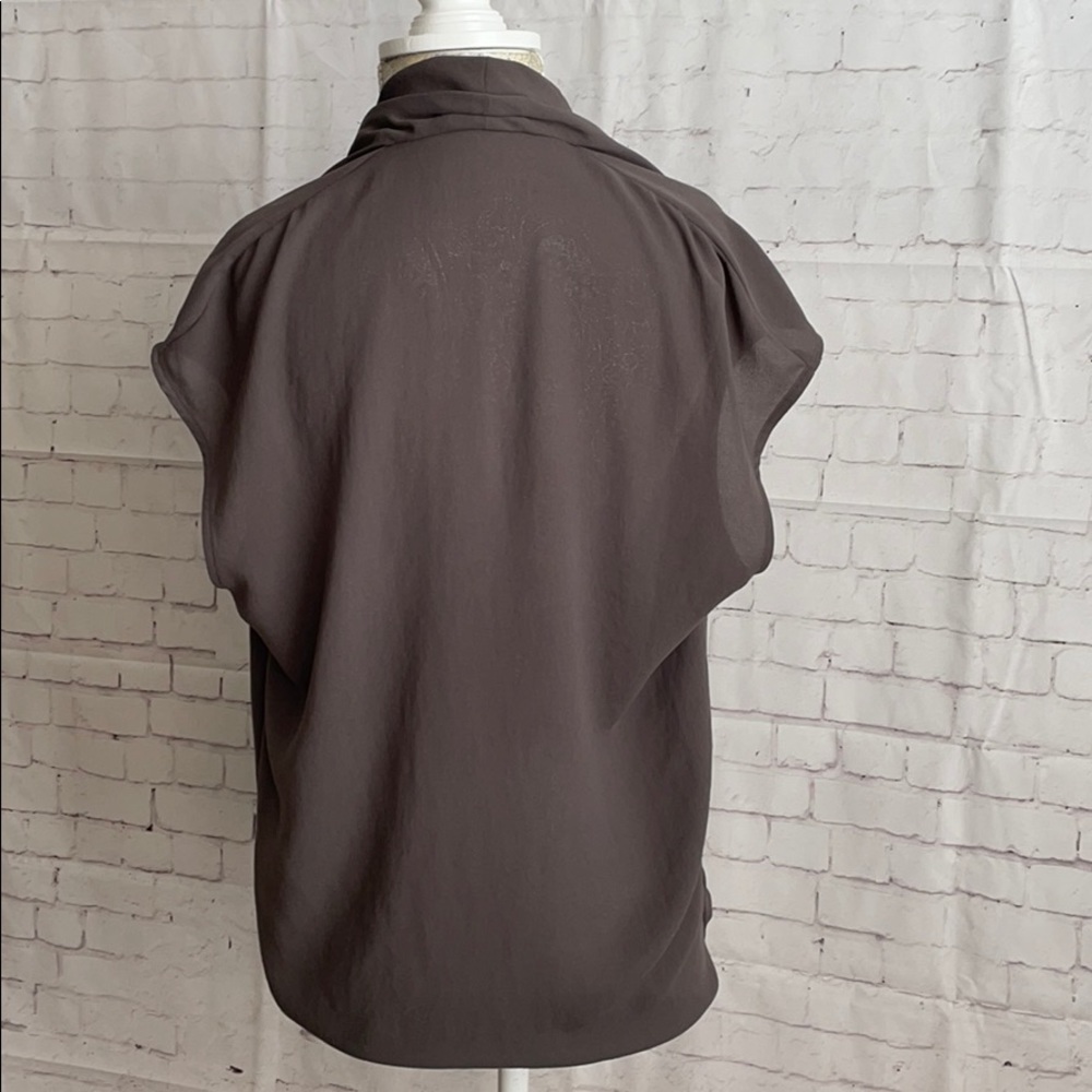 Helmut Lang Sheer Top In Size P - image 2